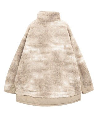 Green Parks スタンドボアジャケット Beige