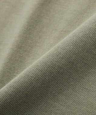 Green Parks 異素材ドッキングペプラムプルオーバー Khaki