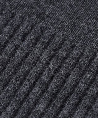 ICB カシミヤブレンド ニットグローブ ミディアムグレー