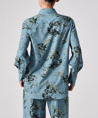 Paul Smith Painterly Buds シャツ ライトブルー