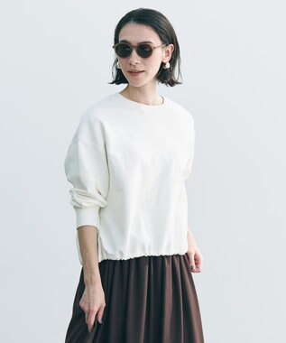 UNFILO L ハイストレッチ ドロストスウェット オフ