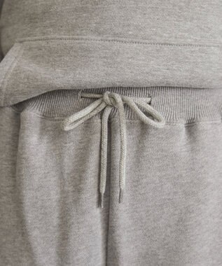 WEGO 【ANGIE VINTAGE】ワンポイント刺繍 裏毛 スウェットパンツ 杢グレー