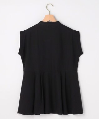 組曲 S 【先行予約】ツイルジャージーペプラム カットソー ブラック系