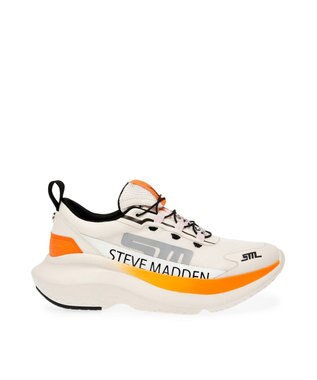 STEVE MADDEN ELEVATE 2 厚底ランニングスニーカー オレンジボーン