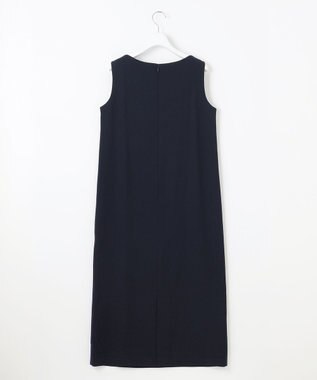 23区 【APPLAUDIR】クリスタルフラワーコンビ ドレス ネイビー系