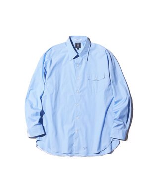 J.PRESS MEN 【J.PRESS ORIGINALS】SOKTAS Regular Collar Shirt / Baggy Fit サックスブルー系1