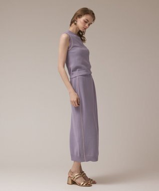 GRACE CONTINENTAL カノコニットスカート ラベンダー