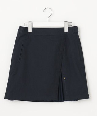 23区GOLF 【WOMEN】ハイパワーストレッチ シフォンコンビ スカート ネイビー系