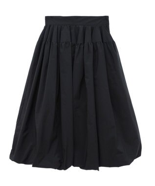 Green Parks タフタバルーンスカート Black
