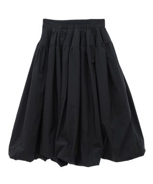 Green Parks タフタバルーンスカート Black