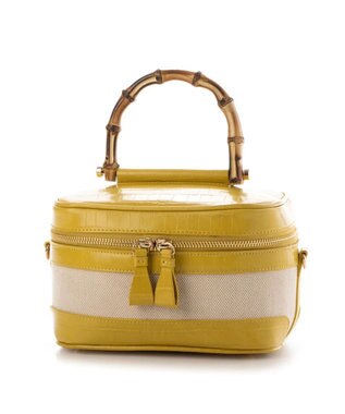 UNBILLION kakatoo バンブーハンドル2wayバニティバッグ