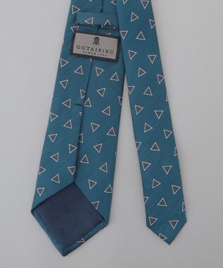 GOTAIRIKU 【日本製】西陣ネクタイ_小紋柄 サックスブルー系4