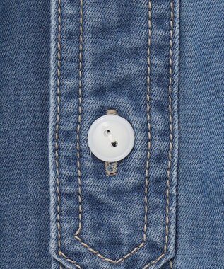 J.PRESS YORK STREET 【UNISEX】デニムシャツ スカイブルー系