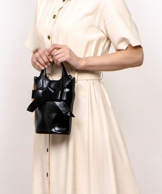 LANVIN en Bleu リュバン ショルダーバッグ ブラック