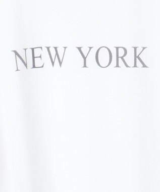 AMERICAN HOLIC ＳＥＴ　チュールＴ＋ロゴＴ Off White