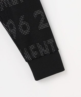 23区GOLF 【WOMEN】ロゴジャガードトラックジャケット ブラック系5