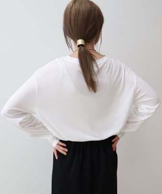 AMERICAN HOLIC ＳＥＴ　チュールＴ＋ロゴＴ Off White