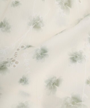 earth music&ecology 花柄ギャザーキャミビスチェ Light Green