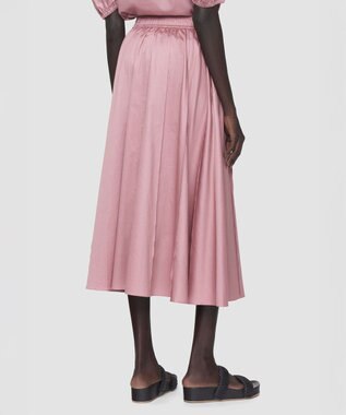 JOSEPH コットンサティーンスカート MANAR　 Musk