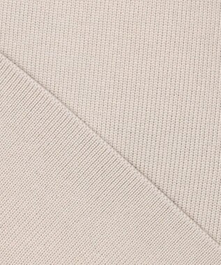 ICB ウールブレンドスムース デザインニット トープ系