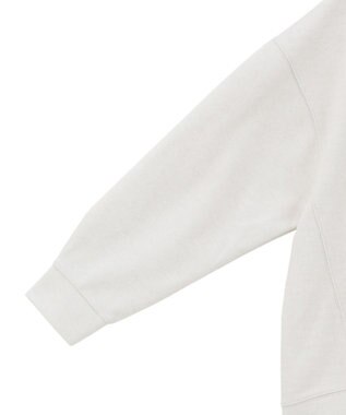 YECCA VECCA 起毛ロゴプルオーバー Ivory