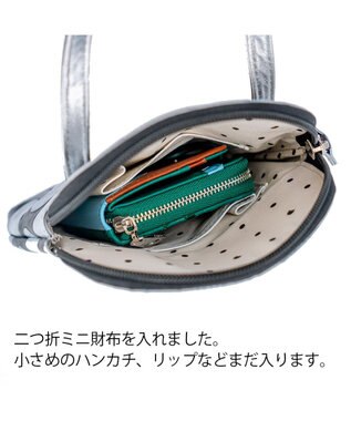 tsumori chisato CARRY フルムーンドット ショルダーバッグ ミニバッグ お財布ショルダー グリーン