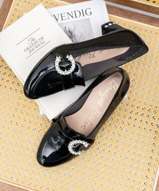 Bridget Birkin 【Bridget Birkin】ヒールアップバックルベルトローファー