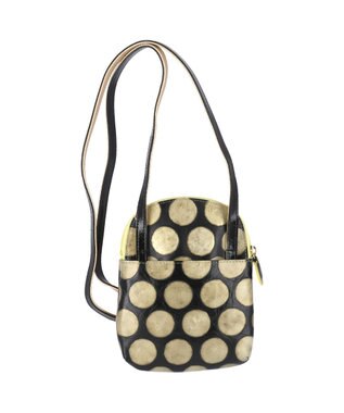 tsumori chisato CARRY フルムーンドット ショルダーバッグ ミニバッグ お財布ショルダー ベージュ