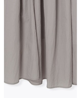 Te chichi スリーブリボンロングワンピース グレー