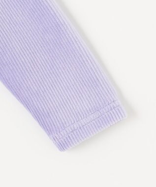 ANY KIDS ハイネック長袖カットソー ラベンダー