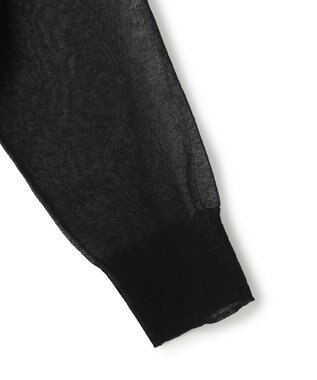 BEIGE， SIDERITE / シアージップフーディーニット Black