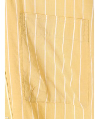 AMERICAN HOLIC ＷポケットバックタックＢＩＧシャツ Stripe