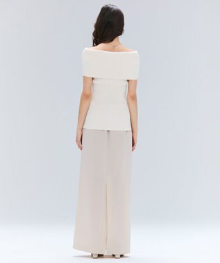 BEIGE， 【洗える/接触冷感/速乾/UVケア対応・Precious 8月号掲載】BATEAU / イージーウエストIラインロングスカート Beige