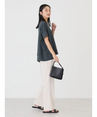 AMERICAN HOLIC 接触冷感裾切り替えカットプルオーバー Charcoal Gray