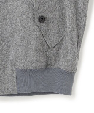 J.PRESS MEN 【J.PRESS ORIGINALS】Magic Cuba Wool Cotton hopsack Golf Jacket / Made in Japan ライトグレー系