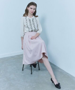 TOCCA 【消臭】PROMISE RIBBON ROSETTE ブラウス オフ