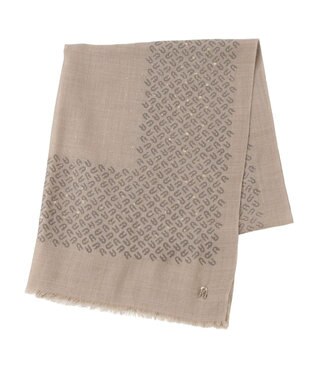 MOONBAT FURLA(フルラ）ウール100％ ウールアーチロゴストール