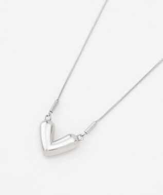 自由区 ハートモチーフ ネックレス