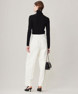 ICB 【洗える】 Peツイルダウンファブリック ワイドパンツ アイボリー系