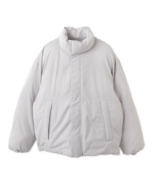 WEGO 【ユニセックス着用ITEM】ショートパデッドブルゾン ライトグレー