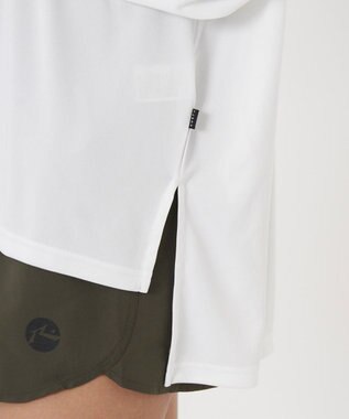 OP／FILA 【RUSTY】ニコちゃんロンT＋ショートパンツ付きビキニ 4点セット水着 カーキ