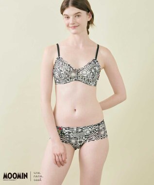 une nana cool 【ムーミン】 MOOMIN * une nana cool  364 レース ノンワイヤーブラ BL