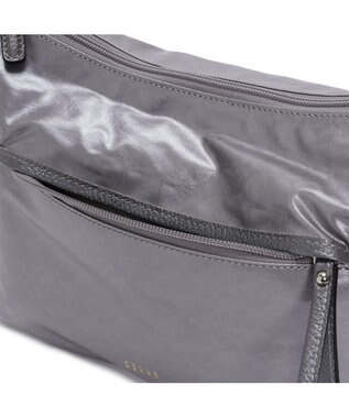 PELLE BORSA シンプルショルダーバッグ Alive アライブ 4449 ガンメタ