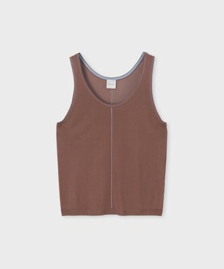 Paul Smith レイヤード シアータンクトップ ブラウン