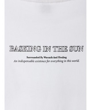 AMERICAN HOLIC 前後ロゴノースリーブカットプルオーバー Off White