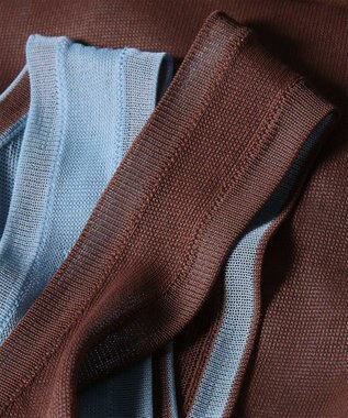 Paul Smith レイヤード シアータンクトップ ブラウン