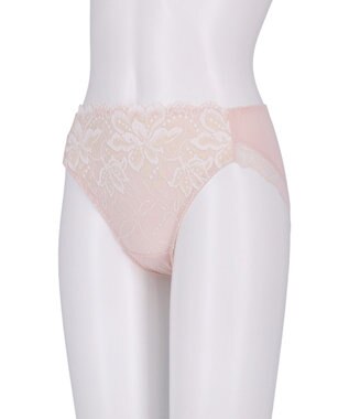 Wing ショーツ Wing Lesiage PB3010とペア オーガニックコットン混(身生地部) はきこみ丈ふつう PF3010 ウイング／ワコール シェルピンク