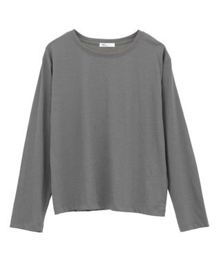 CRAFT STANDARD BOUTIQUE シアー天竺プルオーバー Charcoal Gray
