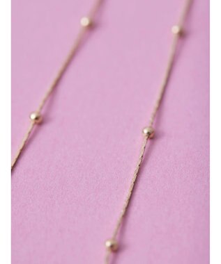 AMERICAN HOLIC ボールスリムチェーンネックレス Gold