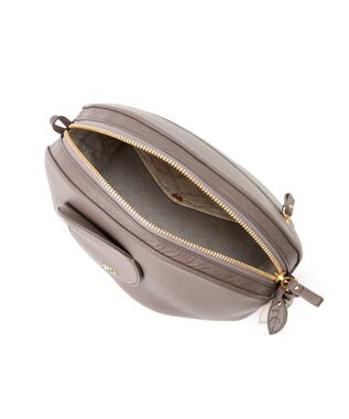 IBIZA アニマーダ　牛革　ショルダーバッグ（ゾウ） ダークオーク